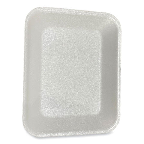 Meat Trays, #8p, 10.8 X 8.82 X 1.5, White, 200/carton