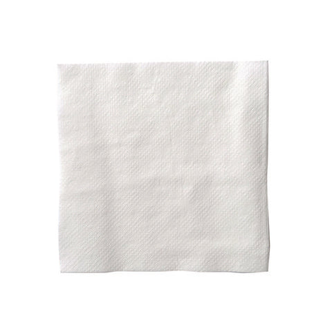 Cocktail Napkins, 1-ply, 9w X 9d, White, 500/pack, 8 Packs/carton