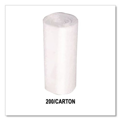 Waste Can Liners, 45 Gal, 16 Mic, 40" X 48", Natural, 200/carton