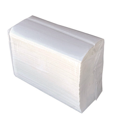 Tall-fold Napkins, 1-ply, 5.98 X 11.38, White, 10,000/carton