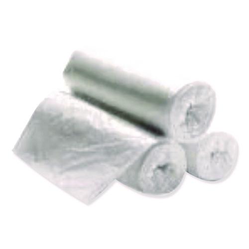 High Density Can Liners, 60 Gal, 14 Mic, 38" X 58", Natural, Interleaved Roll, 25 Bags/roll, 8 Rolls/carton
