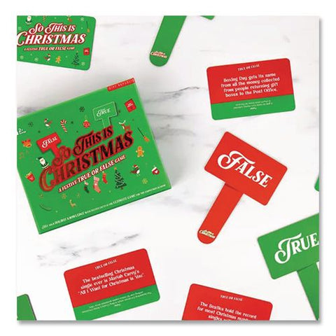 So This Is Christmas True Or False Game, 2 Or More Players