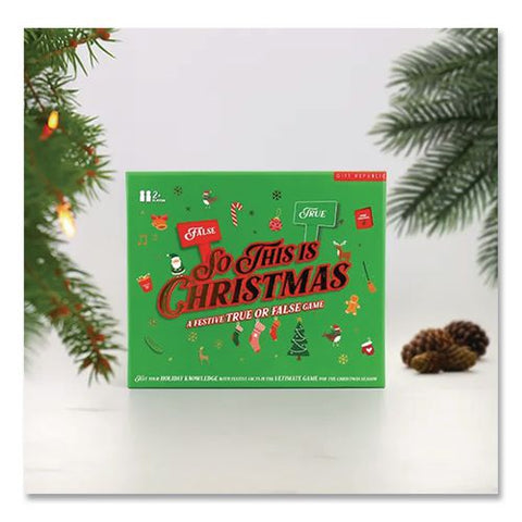So This Is Christmas True Or False Game, 2 Or More Players