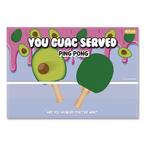 You Guac Served Table Tennis Set