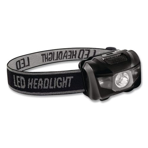 Led Headlights, 3 Aaa Batteries (included), Black