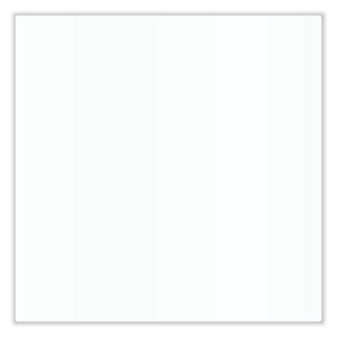 Aria Low Profile Magnetic Glass Whiteboard, 120" X 48", White Surface