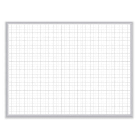 Non-magnetic Whiteboard With Aluminum Frame, 24" X 17.81", White Surface, Satin Aluminum Frame