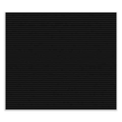 Enclosed Letterboard, 24.13" X 33.75", Black Surface, Powder-coated Gray Aluminum Frame