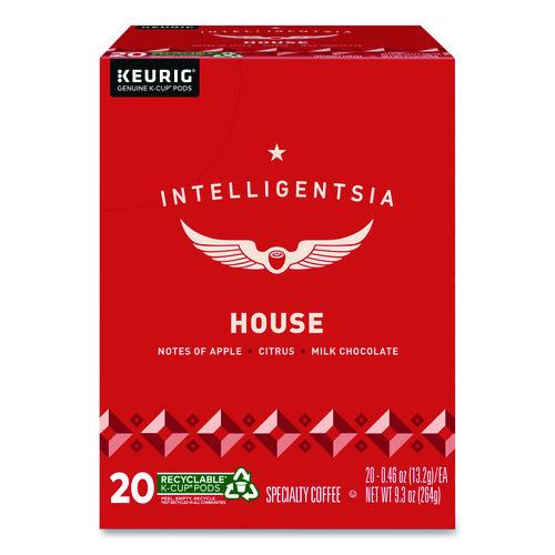House Blend Coffee K-cups, Light Roast, 20/box