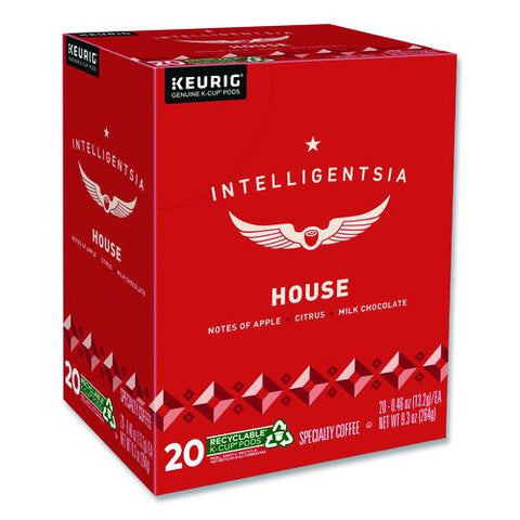 House Blend Coffee K-cups, Light Roast, 20/box