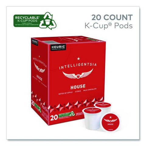 House Blend Coffee K-cups, Light Roast, 20/box