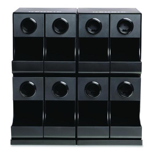 K-cup Organizer, 17.8 X 14.57 X 17.28, Black
