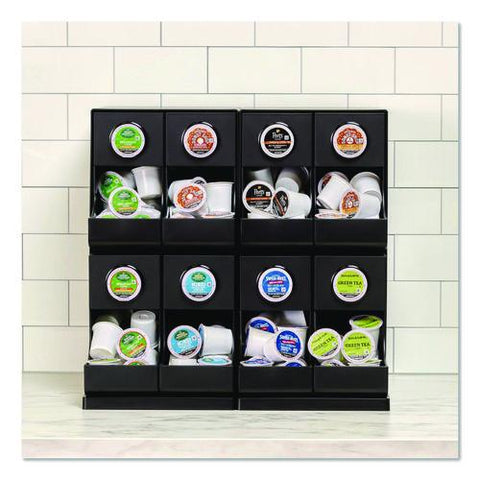 K-cup Organizer, 17.8 X 14.57 X 17.28, Black