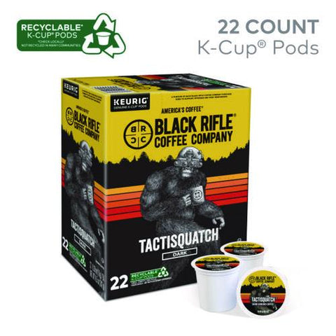 Tactisquatch Coffee K-cups, 88/carton