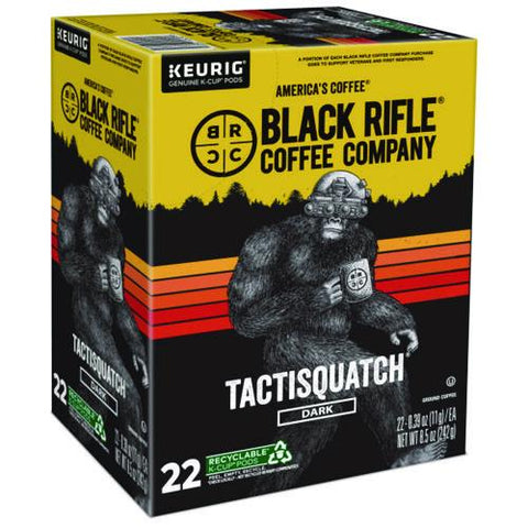 Tactisquatch Coffee K-cups, 88/carton