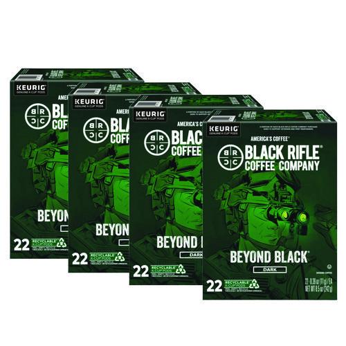 Beyond Black Coffee K-cups, 88/carton