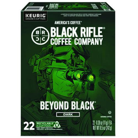 Beyond Black Coffee K-cups, 22/box