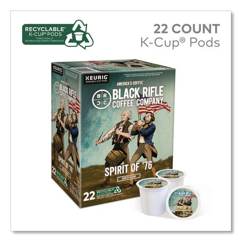 Spirit Of '76 Coffee K-cups, 22/box