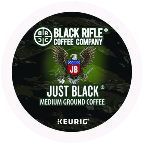 Just Black Coffee K-cups, 22/box
