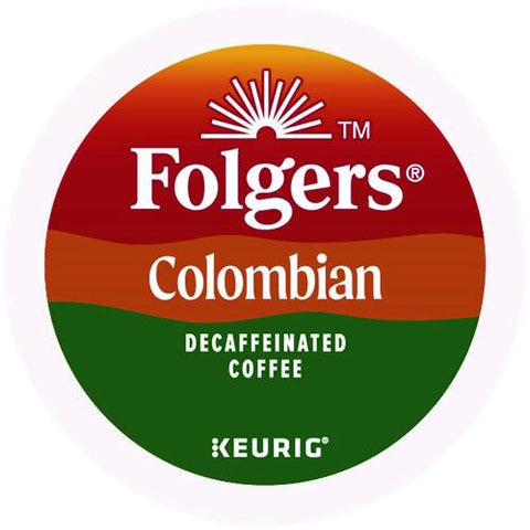 100% Colombian Decaf Coffee K-cups, 24/box