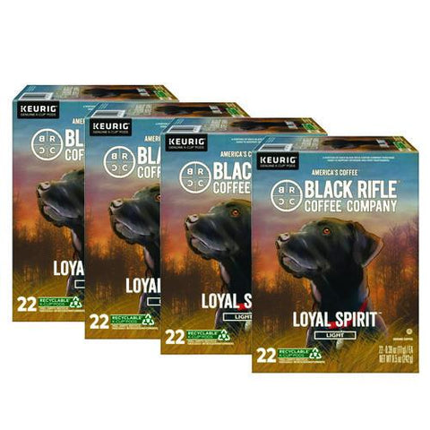 Loyal Spirit Coffee K-cups, 88/carton