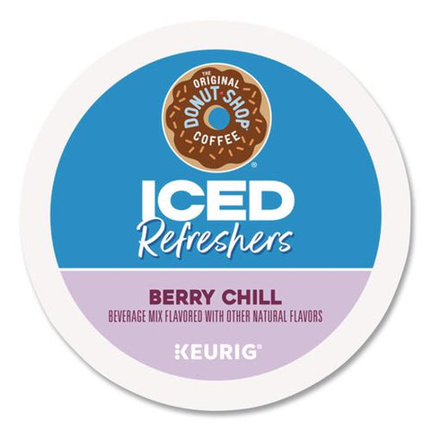 Iced Refreshers K-cup Pods, Berry Chill, 20/box, 4 Boxes/carton