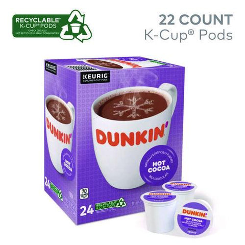 Milk Chocolate Hot Cocoa K-cup Pods, 22/box