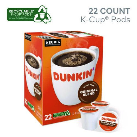 K-cup Pods, Original Blend,  22/box