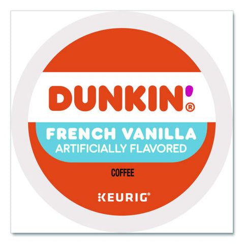 French Vanilla Coffee K-cups, French Vanilla, 22/box, 4 Boxes/carton