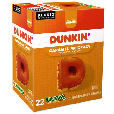K-cup Pods, Caramel Me Crazy, 22/box