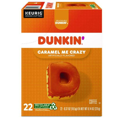 K-cup Pods, Caramel Me Crazy, 22/box