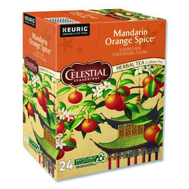 Mandarin Orange Spice Herb Tea, 0.13 Oz K-cups, 24/box