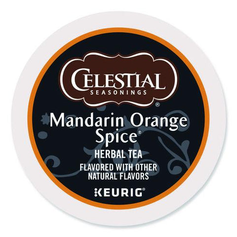 Mandarin Orange Spice Herb Tea, 0.13 Oz K-cups, 24/box