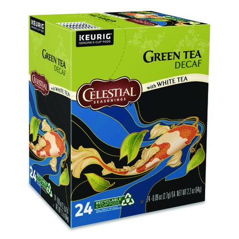 Decaffeinated Green Tea K-cups, 96/carton
