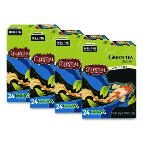 Decaffeinated Green Tea K-cups, 96/carton