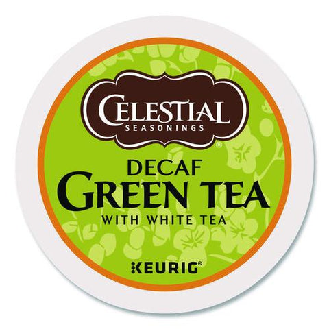 Decaffeinated Green Tea K-cups, 24/box