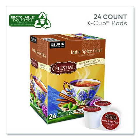 India Spice Chai Tea K-cups, 24/box