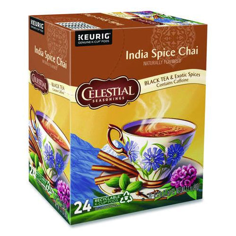 India Spice Chai Tea K-cups, 24/box