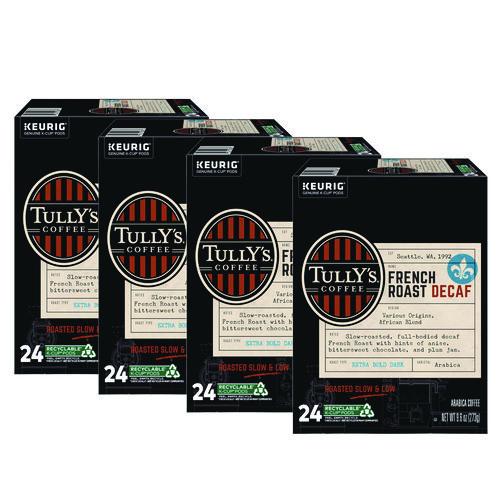 French Roast Decaf Coffee K-cups, 96/carton