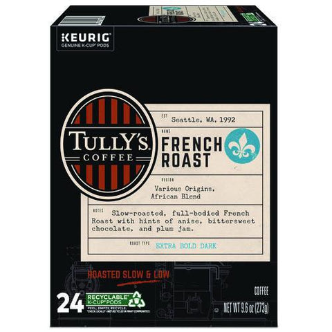 French Roast Coffee K-cups, 24/box