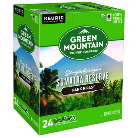 Fair Trade Organic Sumatran Extra Bold Coffee K-cups, 24/box