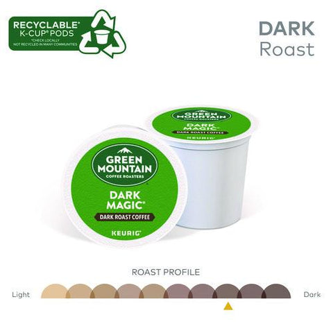 Dark Magic Extra Bold Coffee K-cups, 96/carton