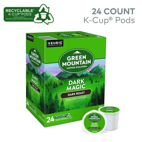 Dark Magic Extra Bold Coffee K-cups, 24/box