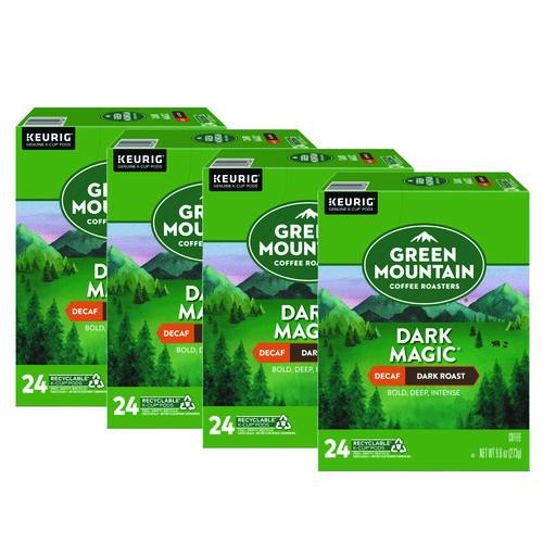 Dark Magic Decaf Extra Bold Coffee K-cups, 96/carton