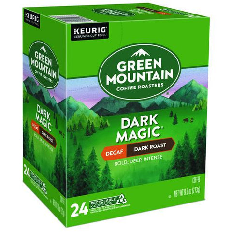 Dark Magic Decaf Extra Bold Coffee K-cups, 96/carton