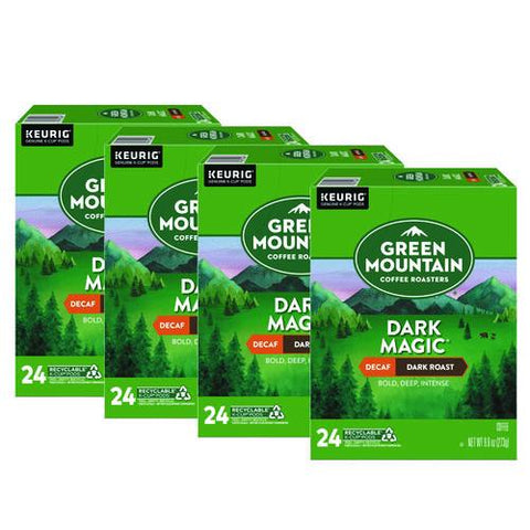 Dark Magic Decaf Extra Bold Coffee K-cups, 96/carton