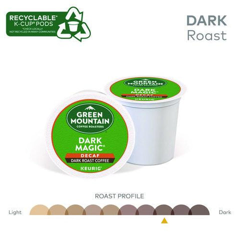 Dark Magic Decaf Extra Bold Coffee K-cups, 24/box