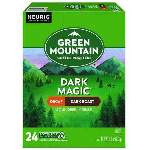 Dark Magic Decaf Extra Bold Coffee K-cups, 24/box