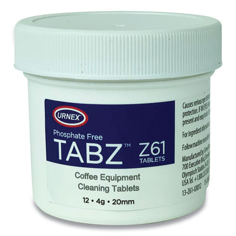 Bean To Cup Brewer Deep Cleaning Kit, 4oz Complete Cafe, (3) 32 Oz Rinza, (12)tabz Z61, (3) Supergrindz A01, Spray Bottle