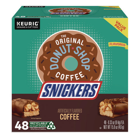 Snickers Flavored Coffee K-cups, 48/box